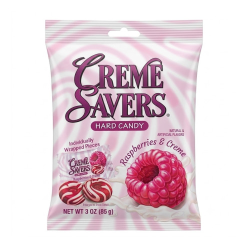 Creme Savers Raspberries and Creme 12x85g