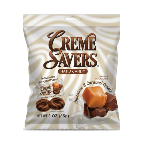 Creme Savers Chocolate and Caramel 12x85g