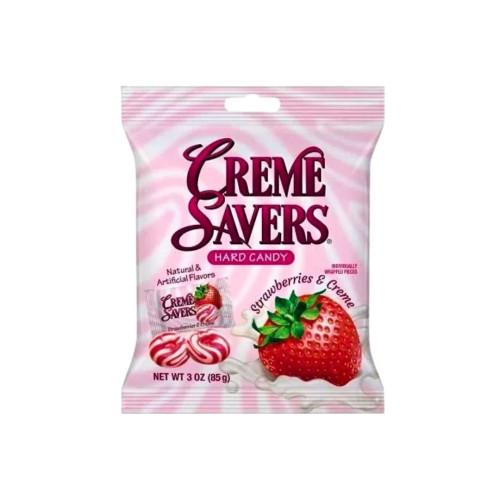 Creme Savers Strawberries and Cream 12x85g