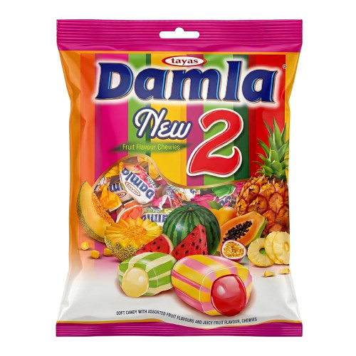 Damla Fruit Chews Bag 1kg