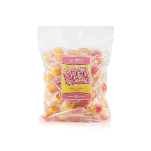 Dobson's Wrapped Sherbet Pip Lollies 80 Count