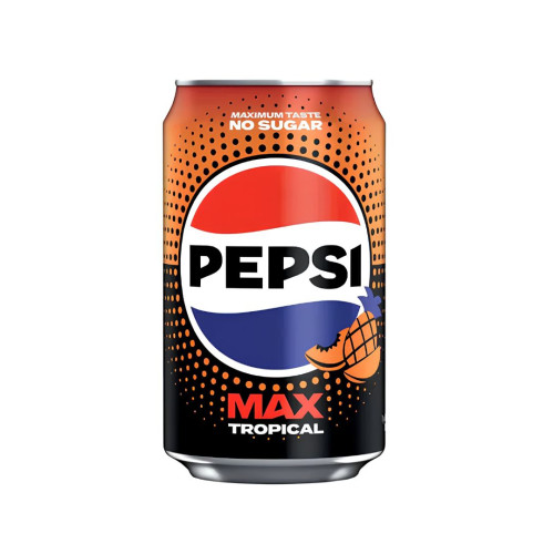 Pepsi Max Tropical Cans 24x330ml