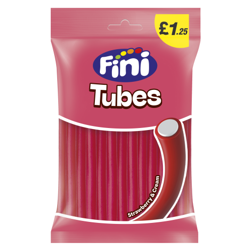 Fini Strawberry Tubes &Acirc;&pound;1.25 PMP 12x140g