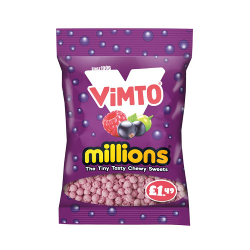 Millions Bags Vimto 12 Count