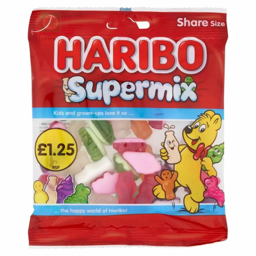 Haribo Supermix &Atilde;&Acirc;&pound;1.25 PMP 12x140g