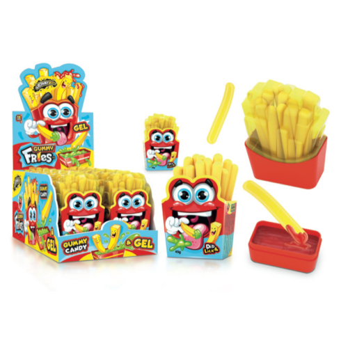 Johny Bee Gummy Fries 12 Count 