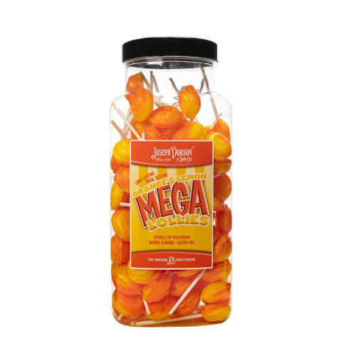 Dobson's Orange & Lemon Lolly 90 X Jar