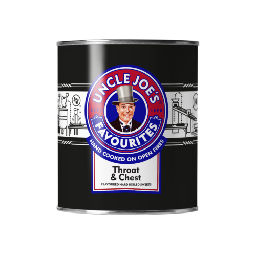 Uncle Joes THROAT AND CHEST LOZENGES Tin