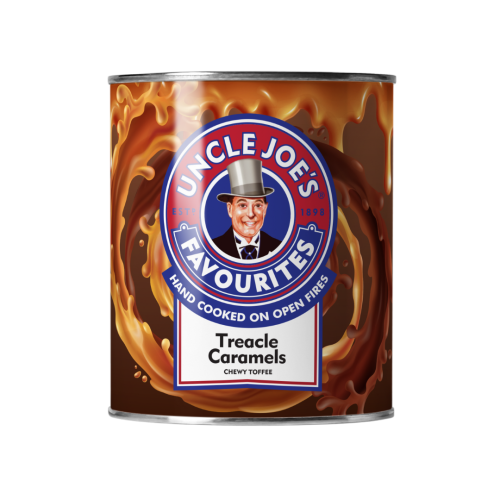 Uncle Joes Treacle Caramels Tin 120g