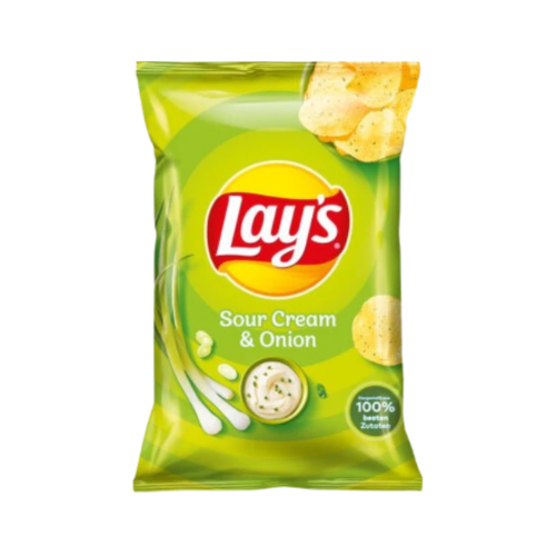 Lays Sour Cream and Onion Crisps 