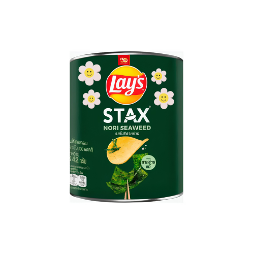 Lays Stax Nori Seaweed 6x42g