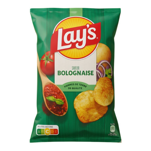 Lays Bolognaise Crisps 10x130g