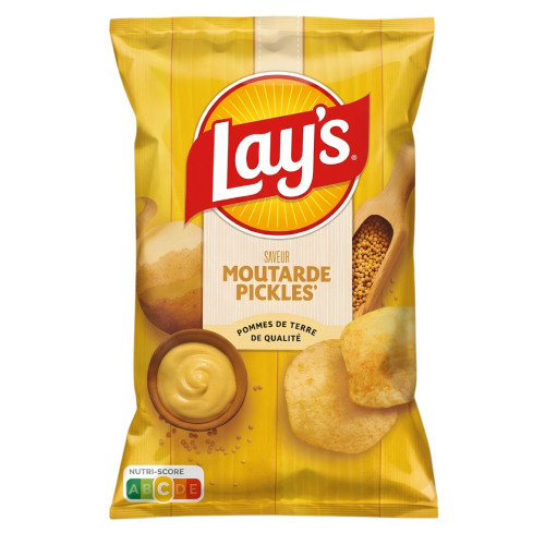 Lays Mustard & Pickle Crisps 20x135g