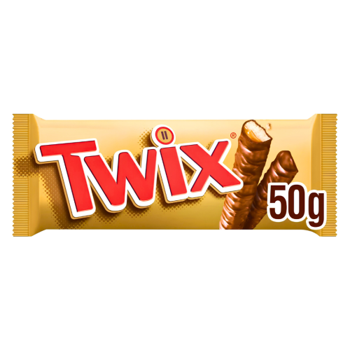 Twix Chocolate Bar 25x50g