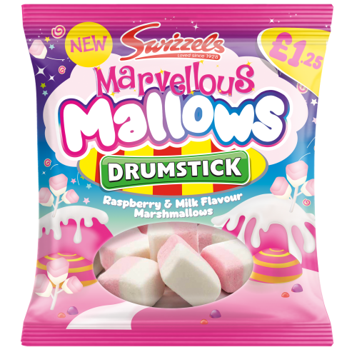 Swizzels Marvellous Mallows &Atilde;&Acirc;&pound;1.25 PMP 12x100g