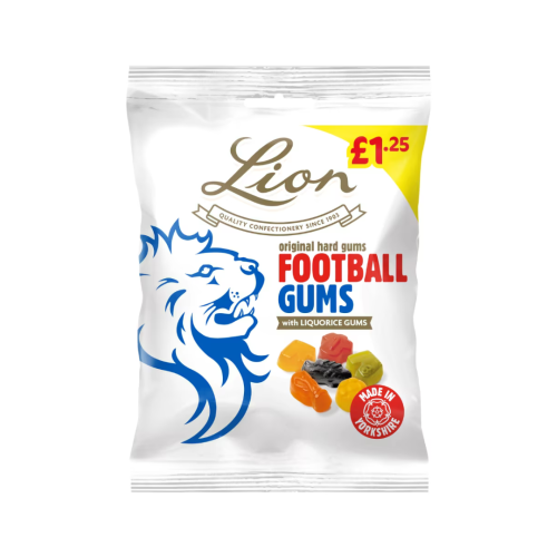Lion Football Gums PMP &Acirc;&pound;1.25 12x130G