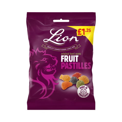 Lion Fruit Pastilles PMP &Acirc;&pound;1.25 12x130g