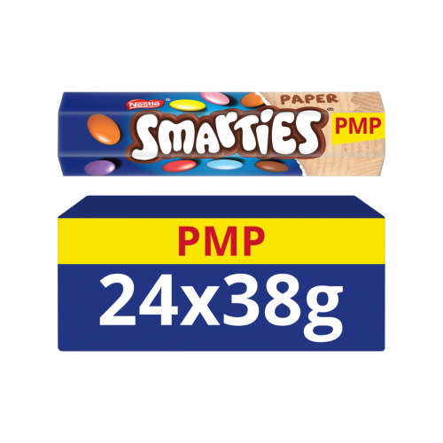 Nestle Smarties Milk Chocolate Tube 24x38g 89p PMP