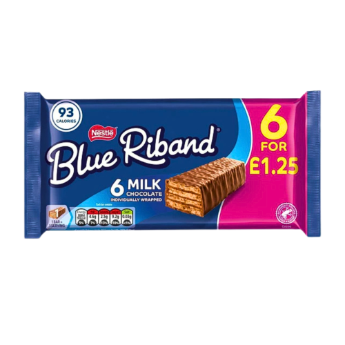 DISCONTINED Nestle Blue Riband Multipack 14x(6x18g) &Acirc;&pound;1.25 PMP
