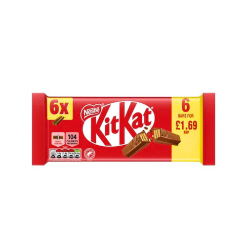 Nestle Kit Kat 2 Finger Multipack 20x(6x20.7g) &Acirc;&pound;1.69 PMP