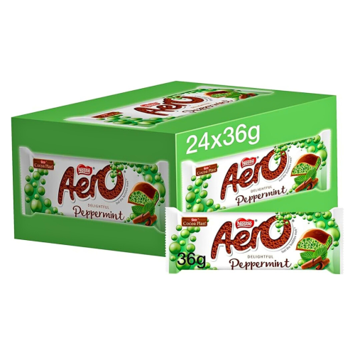 Nestle Aero Bubbly Peppermint 24 x 36g