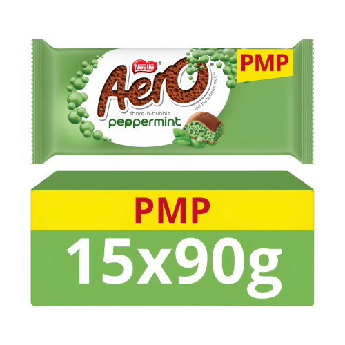 Nestle Aero Peppermint Sharing Bar 15x90g PMP &Acirc;&pound;1.50