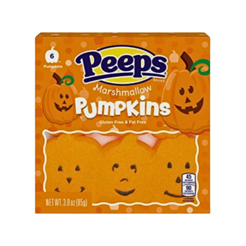 Peeps Mallow Pumpkins 12x6Pack