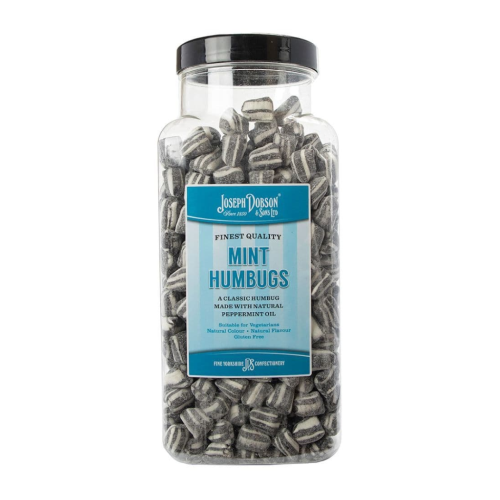 Joseph Dobson Mint Humbugs 2.72 Jar