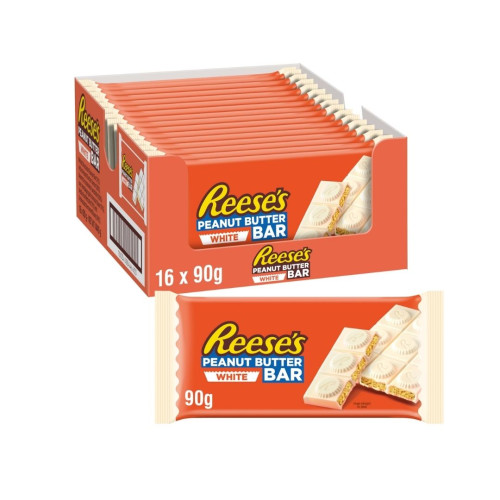 Reeses Peanut Butter White Block 16x90g