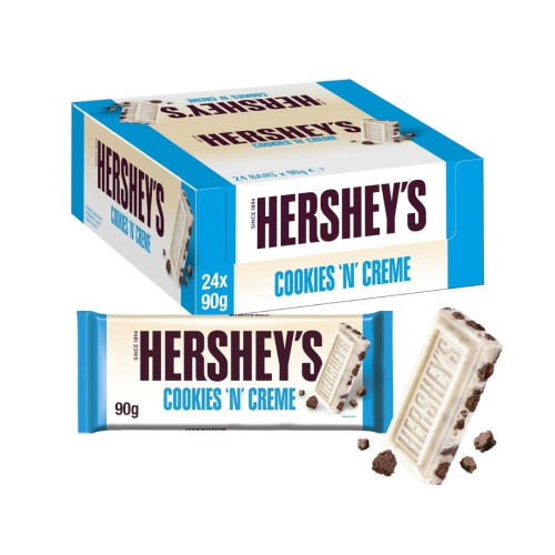 Hersheys Cookies n Creme Block 24x90g