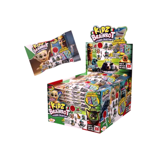 Kids Brainrot Lollipop and Sticker 24 Count