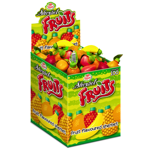 Rose Sherbet Fruits 100x10g
