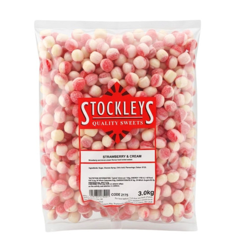 Stockleys U/W Strawberry & Cream 3Kg