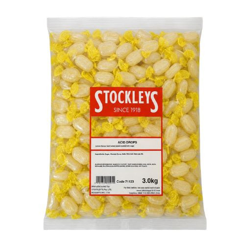 Stockleys Acid Drops 3Kg