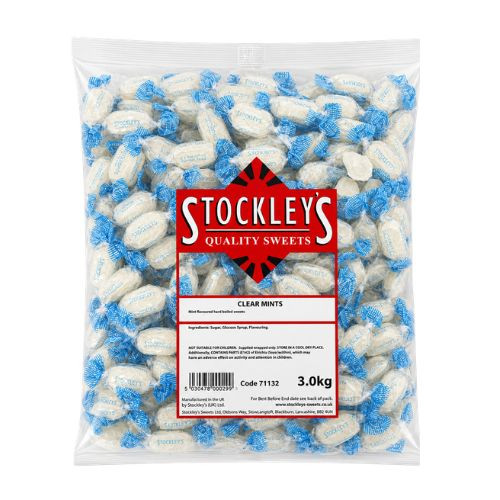 Stockleys Clear Mints 3Kg
