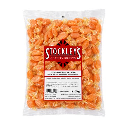 Stockleys Sug Free Barley Sugar 2Kg