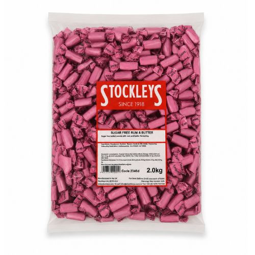 Stockleys Sug Free Rum & Butter 2Kg