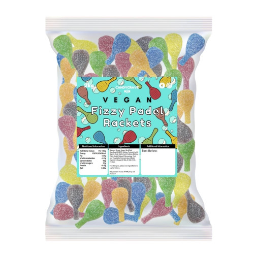 Candycrave Vegan Fizzy Padel Rackets 2kg