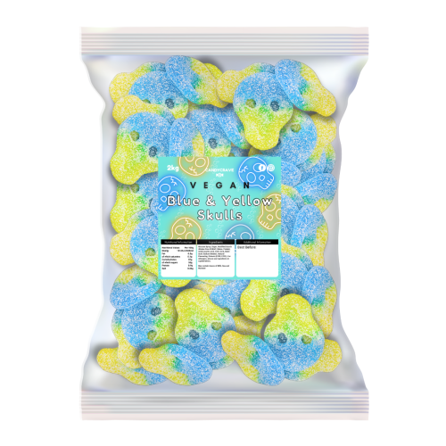 Candycrave Blue and Yellow Skulls 