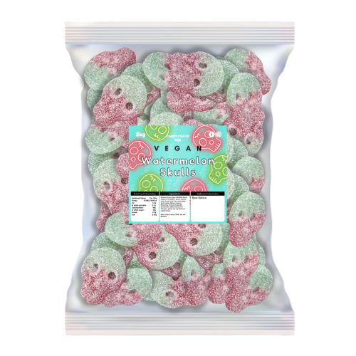 Candycrave Vegan Watermelon Skulls 