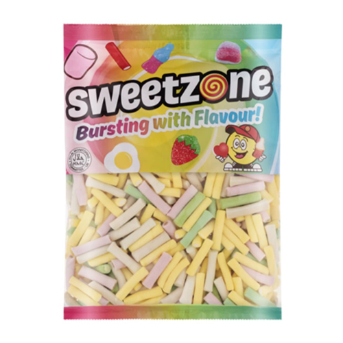 DISCONTINUED Sweetzone Rhubarb & Custard Pencils 1Kg