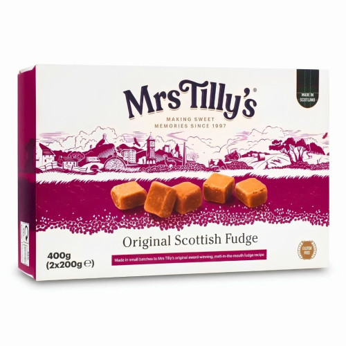 Mrs Tilly's Festive Scottish Fudge 400g