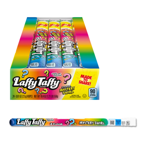 Laffy Taffy Rope Mystery Swirl 24x23g