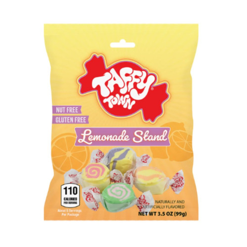 Taffy Town Lemonade Stand Mix Salt Water Taffy 12x99g