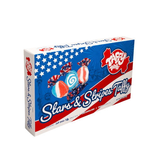 Taffy Town Stars and Stripes Salt Water Taffy Gift Box 340g