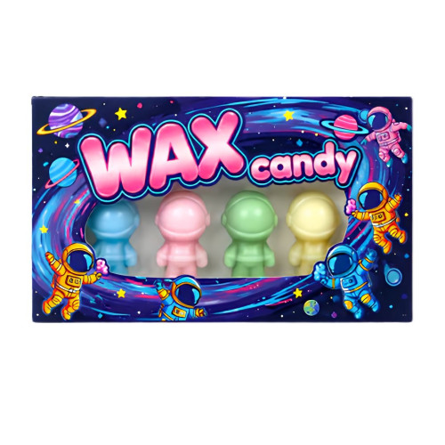 Nubbee Wax Candy Astronauts 12x24g