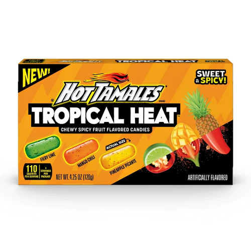 Hot Tamales Tropical Heat Theatre Box 12x120g