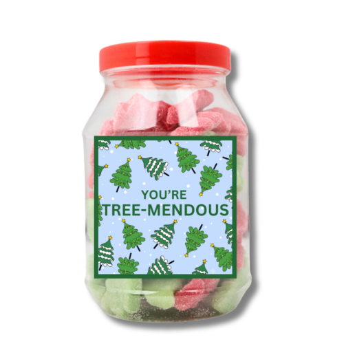 Pun Gift Christmas Jelly Christmas Tree Jar 400g