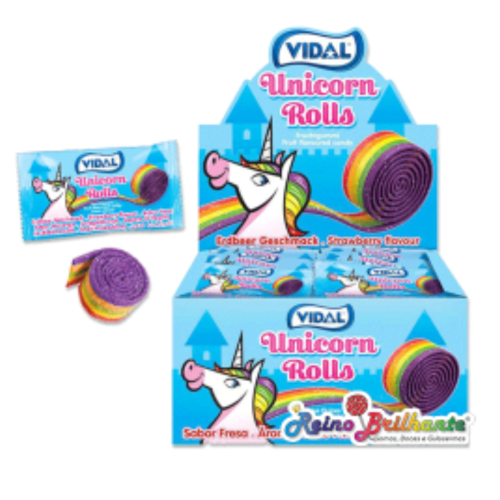 Vidal Unicorn Rolls 24 Count