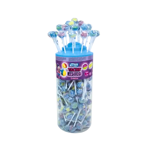 Vidal Tongue Painter Lolly (Duo-Colour) 150 Count